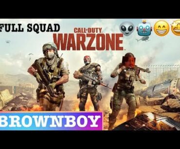 Battle Royale Warzone *New Update* Full Squad