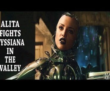 Alita vs Nyssiana Fight in the Valley [Horizontal Flip]