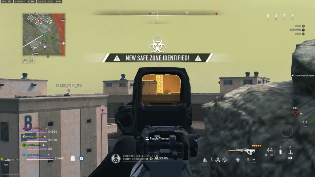 You can shoot down the drones carrying in Portable Buy Stations