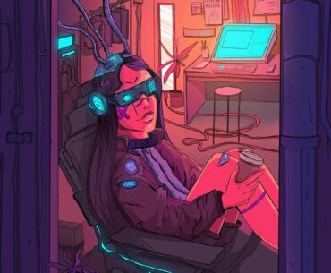 Cyber dreamer by Adelina Gilazova