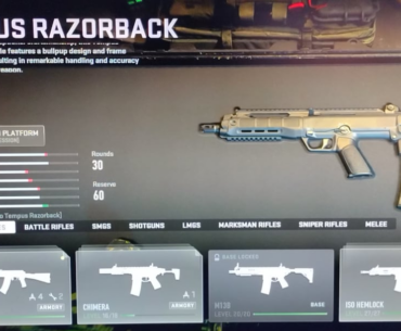 Stats wise, razorback is the worst gun and it's not even close.