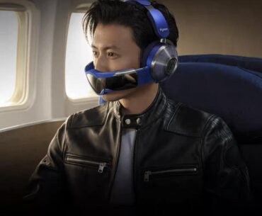 Dyson air filter headset