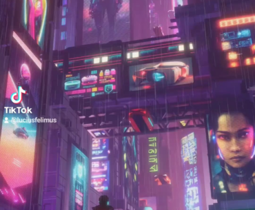 "Eyes Up, Citizen" by Lucius Felimus (Blender animation loop)