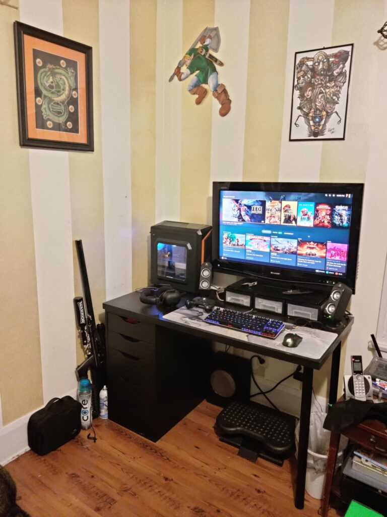 My ultra budget "if it ain't broke don't fix it" battle station
