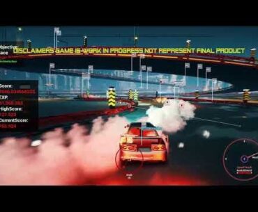 Wheel Control is strength Gameplay Cyberpunk Racing game with story