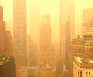New York City 2023 Blade Runner Style.