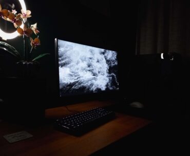 felt cute in the dark (don't mind cup pad)