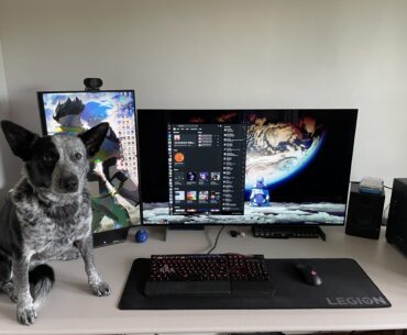 My setup changed a little in the past year