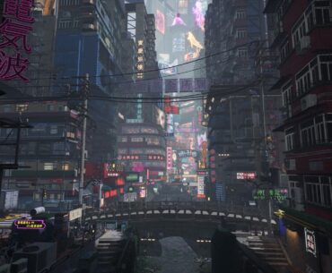 南京朋克，Cyberpunk-Nanjing by Qiong Tang