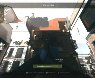 Got killed in Vondel from this Glitch Guy