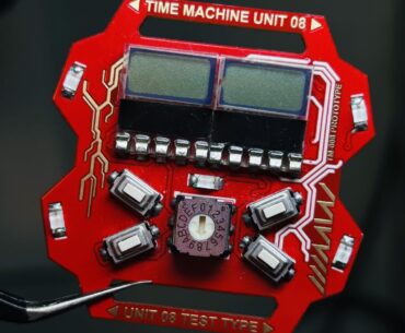 I made a watch, inspired by Akira, Evangelion, F1, and cars!