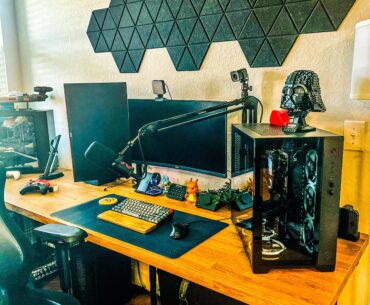 Streaming and podcast setup