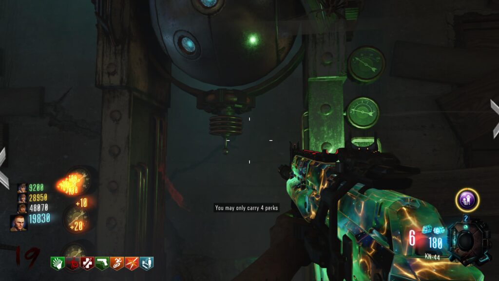 Why do I have 7 perks on Nacht?