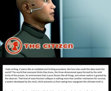 Image and first paragraphs of the story that supports the web comic that I am preparing