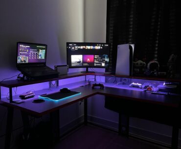 I’ve been trying to add some more flair to my gaming are. What should I do to improve it🤔