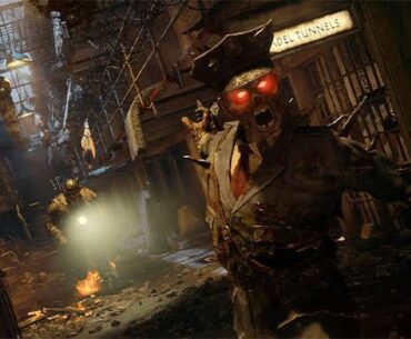 Amazing how well the theatrical and sweet voice of women singing fits so well with the grim stomp sphere of zombies