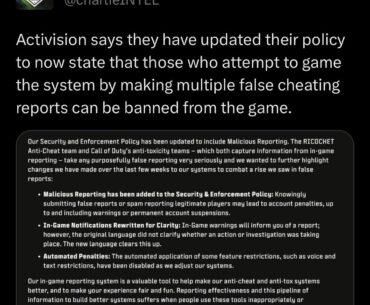 False Reports