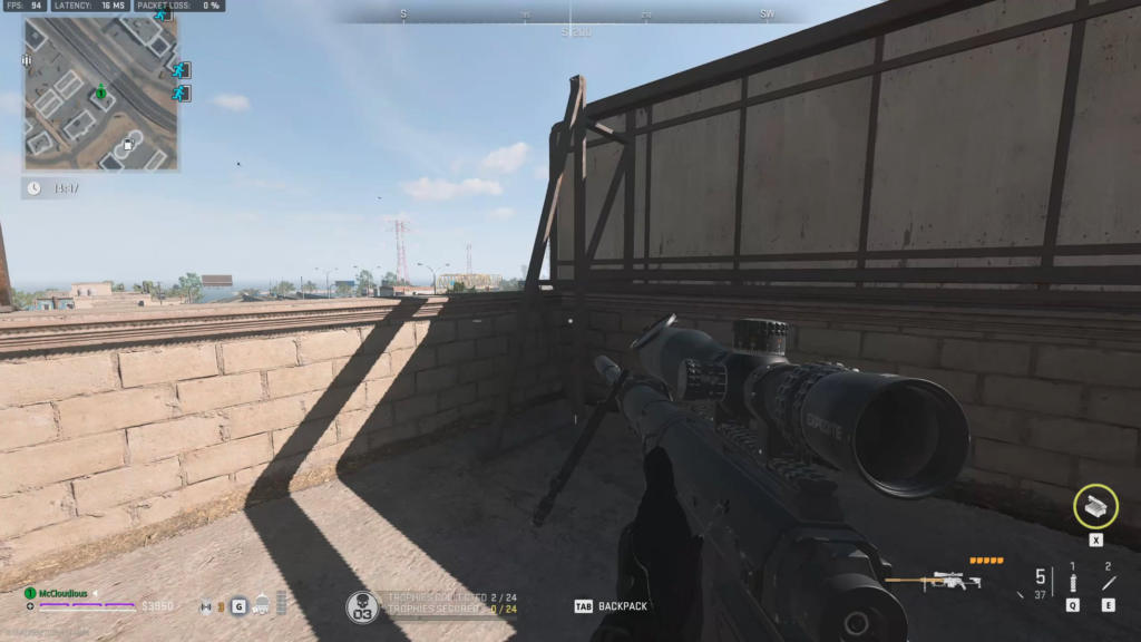 Hit a sick snipe fighting a platoon