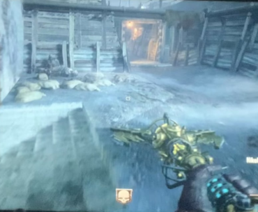After exiting the fire tunnel I noticed that some regular zombies had the glowing eyes of templar zombies but on steroids and thought it was kinda cool.