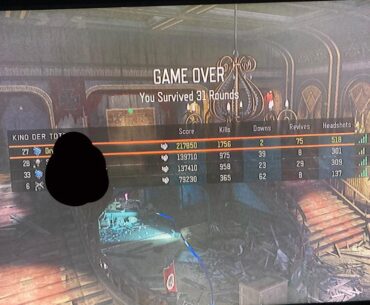 Played some BO3 with my friends today….