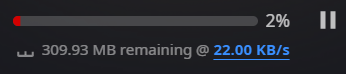 Something, something, small, independent company... o_0 Guessing either Blizzard is being DDoS'ed again, or they've hosed the latest update. (1 gb/s wired line, uncapped data.)