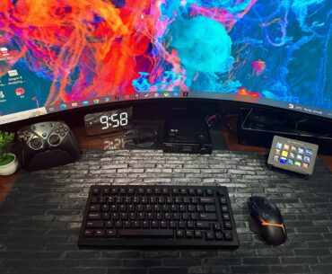 Custom made brick mouse pad