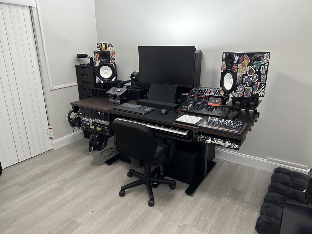 Moved to a new house and redid my studio setup