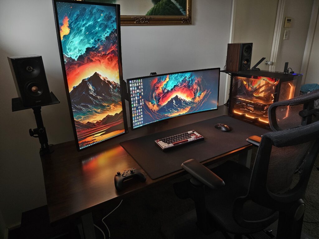 New desk, new setup