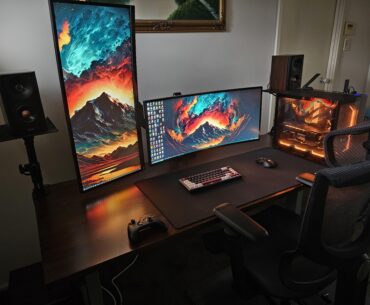 New desk, new setup