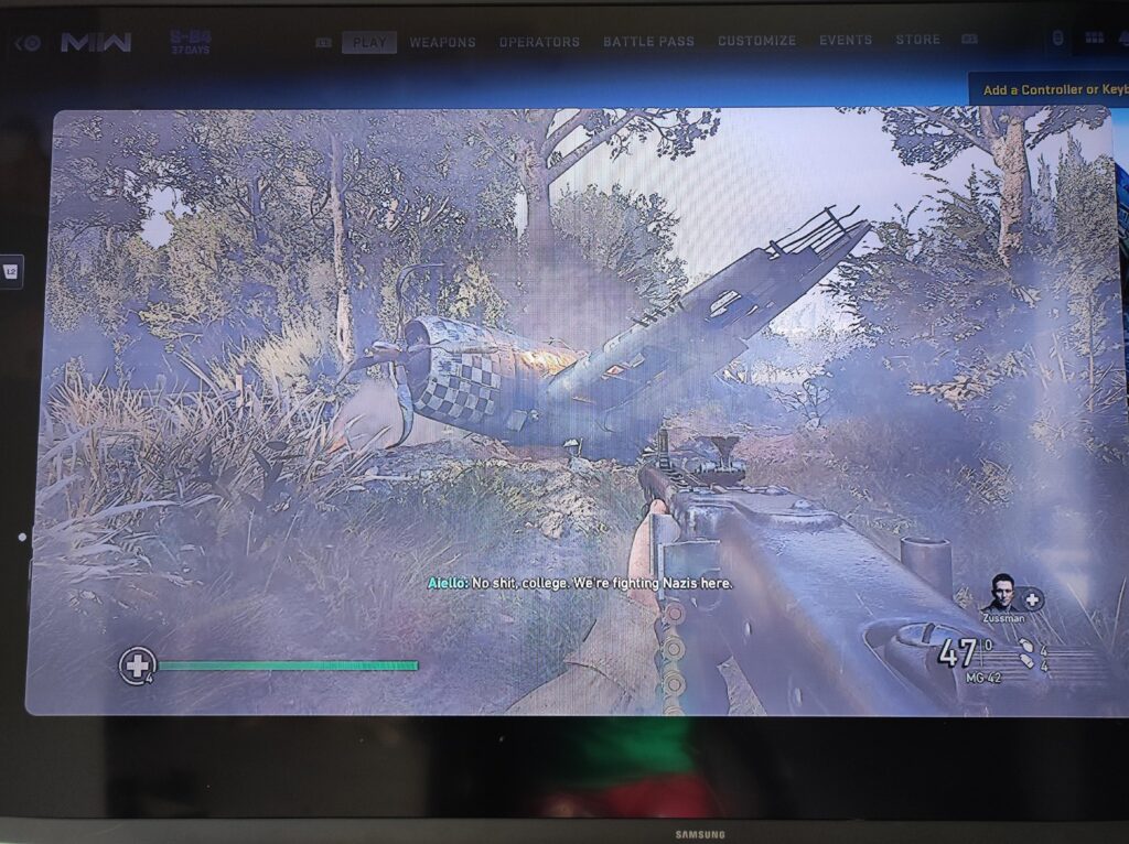 What's the name of the plane?