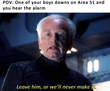 His fate will be the same as ours