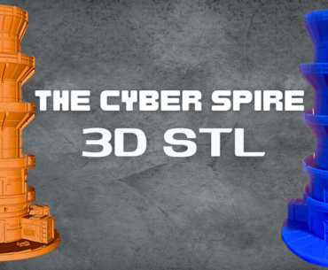Want to add a cyberpunk futuristic tower in your STL collection? Here it is!