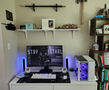 My small setup for gaming mostly