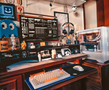Retro-future themed gaming setup, any thoughts or improves ?