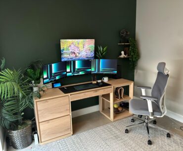 New battlestation setup for home office, rate it