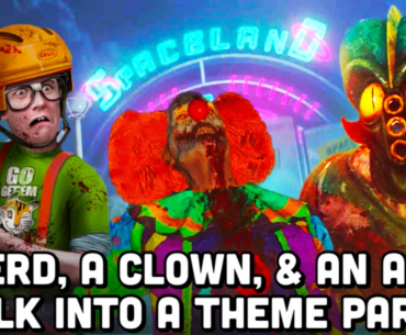I Played ZOMBIES IN SPACELAND for the First Time. What a Fun Map!