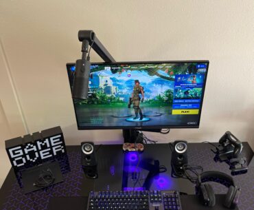 Battle station build in progress
