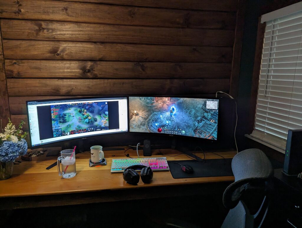 Upgraded my station recently, happy with the result.