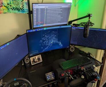 Virtual Air Traffic Controller / Flight Sim battlestation anyone?