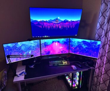 Had to get one last picture before I took it all down. My personal escape from reality.