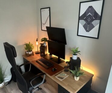 Finally achieving the dream setup, need advice for wall decor!