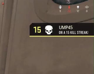 The KD stats is completely wrong. I killed 12 but it showed me on a 15 kill streak, I only died once but it showed me died 10...