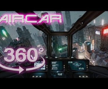 AirCar VR Flyby - Thorns VR / 360° / 4k
