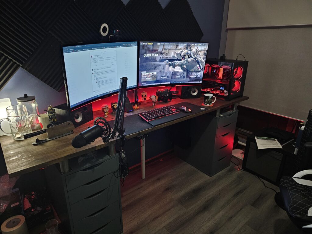 It's a little messy at the moment.