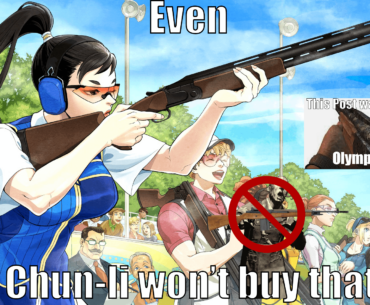 Capcom canonically made Chun-li an Olympia user