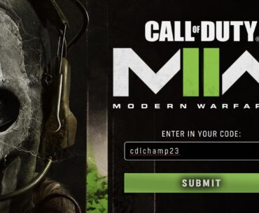 Don’t forget to claim your FREE CDL 2023 rewards at callofduty.com/redeem with code: “cdlchamp23”