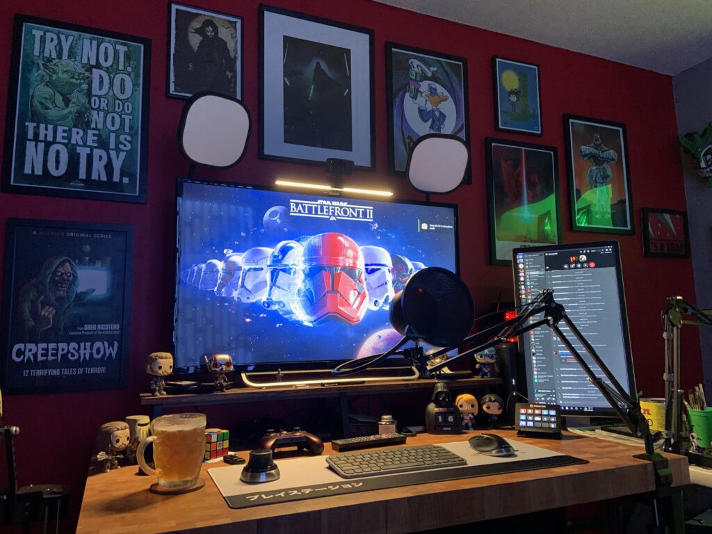 Some work, but mostly play setup.