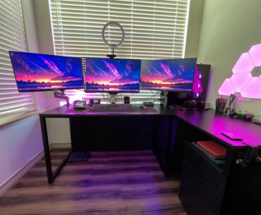 Not the most sophisticated station. But it's in my "Dining room" of my apartment