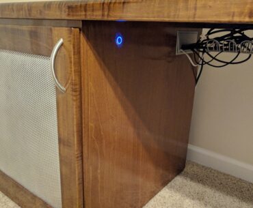 I Built A Computer Desk With A Built In Computer That Looks Like A Traditional Desk