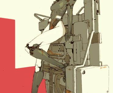 cyborg girl02 by tan di ( artstation.com/tandi )